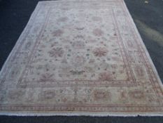 Large hand knotted Afghanistan rug by G H Ffrith Ltd, approx 305 x 210 cms (10 x 7 ft)