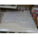 Very large parcel, including Waterford, of drinking glassware