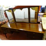 Excellent polished wood Stag dressing table