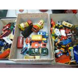 Parcel of diecast model vehicles including Matchbox, Corgi etc