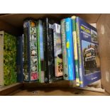 Parcel of bus and garden related reference books