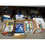 Large parcel of mixed books to include travel, antiques, jazz etc