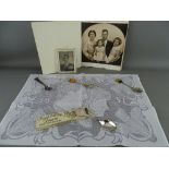 Small parcel of commemorative items and a George VI 1937 Coronation commemorative booklet