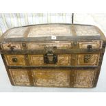 Vintage dome trunk