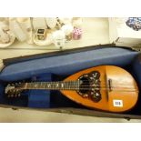 Cased mandolin by Fidelio of Napoli