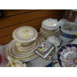 Quantity of Gray's pottery dinnerware, Spode jug ETC Condition Report: please request* *Condition is