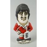 A JOHN HUGHES Grogg figure of Gareth Davies, no.10 in Wales Strip Condition Report: please