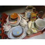 A quantity of household pottery Condition Report: please request* *Condition is not stated in this