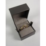 A boxed Clogau gold 9ct yellow gold tree of life Eden ring (RRP £660) Condition Report: please