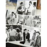 A collection of Leonard Nimoy signed black & white still photographs Condition Report: please