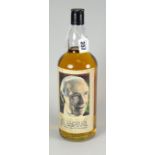BOTTLE OF OLD BLENDED SCOTCH WHISKY especially for Sir Matt Busby to celebrate his 80th birthday,
