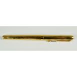 MODERN (1988-94) PARKER 95 INSIGNIA 23K GOLD FILLED FOUNTAIN PEN with stripe Filete pattern