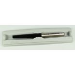 MODERN BLACK PARKER JOTTER DEMONSTRATOR FOUNTAIN PEN with clear section & in original box