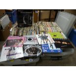Large parcel of 45rpm records, mainly contemporary