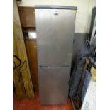 Logik silver/grey finish upright fridge freezer E/T