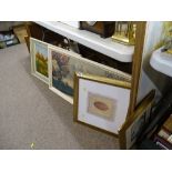 A parcel of furnishing paintings and prints