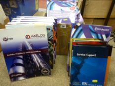 Parcel of business management academic books and DVDs etc