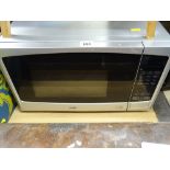 Silver Logik 800w compact microwave oven E/T