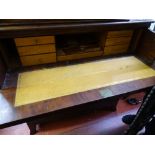 Regency mahogany secretaire chest