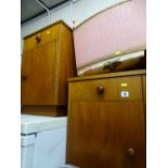 Pair of bedside cabinets