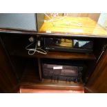 Parcel of Rotel hifi separates including stereo tuner RT-850AL, cassette tape deck R0-845 and