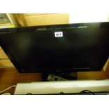 LG flatscreen TV with remote control (no lead) E/T