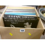 Box of LP records 'Big Band Sounds' by Glenn Miller and Syd Lawrence