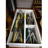 Cutlery box of mixed cutlery