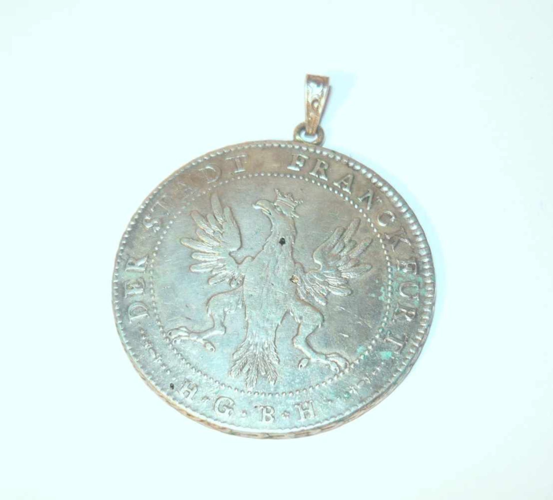 Konventionstaler von 1796. Silber. DM ca. 4 cm.Convention thaler from 1796. Silver. Diam. app. 4 - Bild 3 aus 3