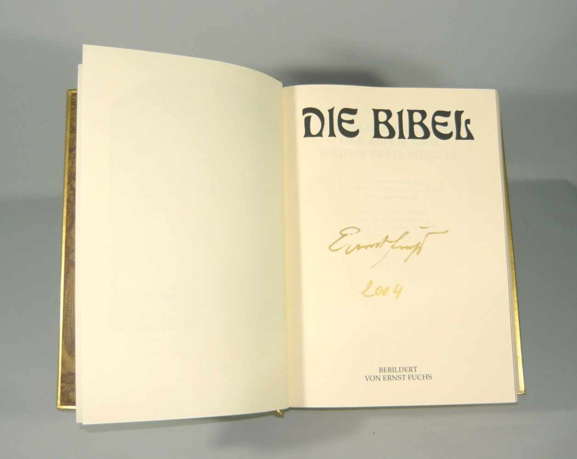 Ernst Fuchs (*1930, Wien - 2015, ebd.). Bibel. Limitierte einmalige Vorzugsausgabe mit OVP.