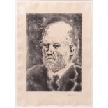 Picasso, Pablo. Málaga 1881 - 1973 Mougins.Suite Vollard, "Portrait de Vollard III". Handgeschöfftes