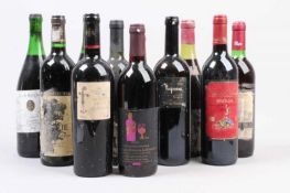 11 Flaschen versch. Rotweine.U.a. 1992 Rapsani Grand Reserve Private Collection sowie Metochi