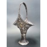 19th C. Ornate 800 Silver Basket