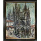 Waiblinger, Hans (1920-2004), Kathedrale von Burgos, Öl/Lwd, unt. li. signiert und datiert (19)69,
