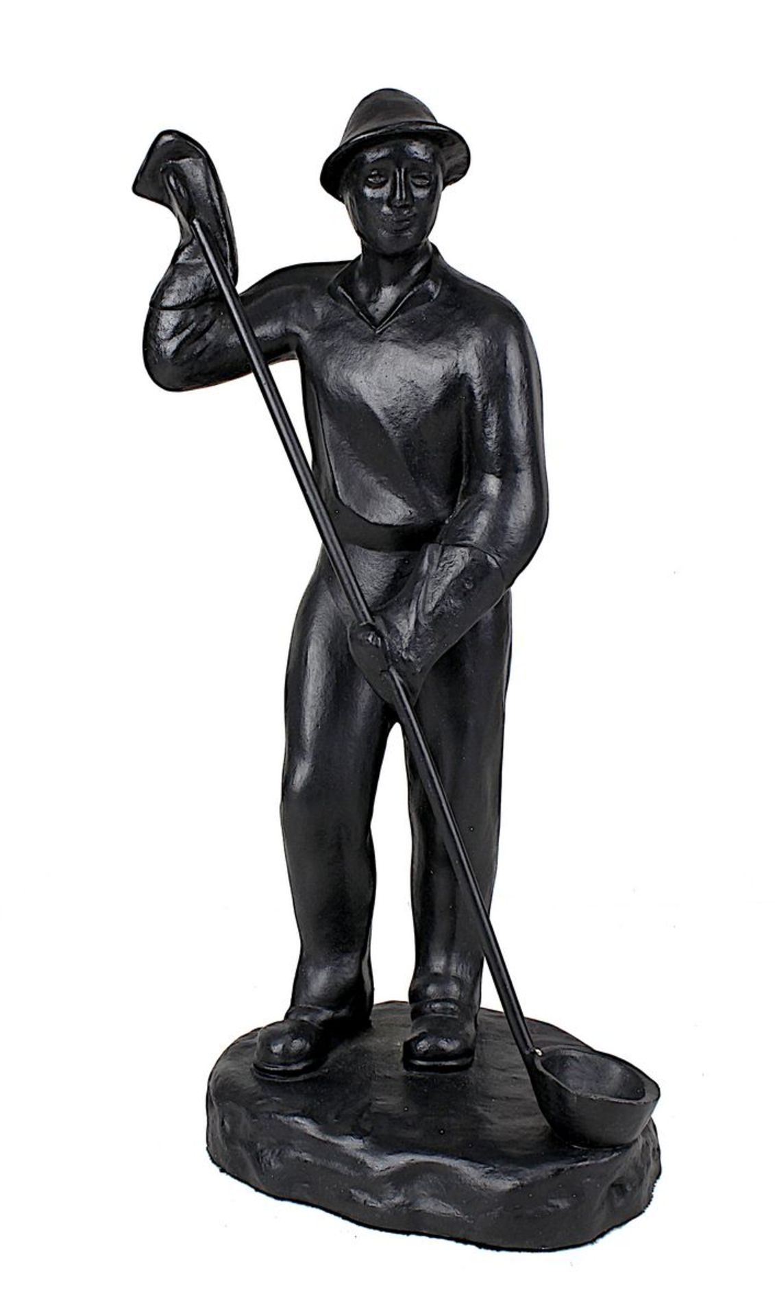 Eisengießer, Eisenkunstgußfigur 2.H.20.Jh., Höhe 33 cm, 1507-049