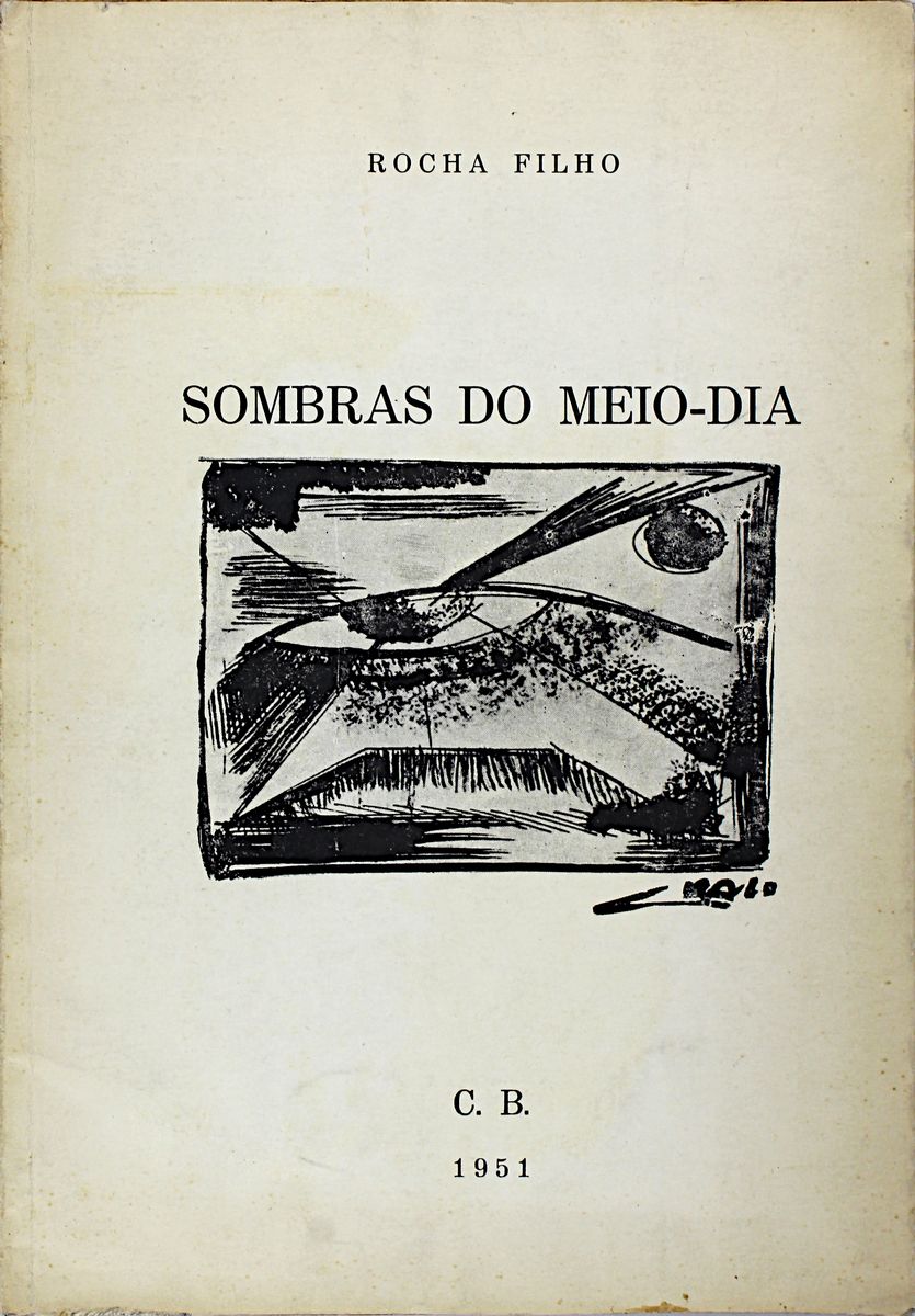 Filho, Rocha, Sombras do Meio Dia, Poesia, Salvador - Bahia 1951, Broschur, mit handschriftlicher