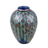 Revernay - Vase, um 1920, Fayenceries de Sarreguemines, Digoin & Vitry - Le - Francois, Steinzeug,