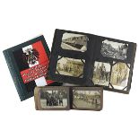Zwei Fotoalben und Zeitungsausschnitte Kaiserzeit und 1. Weltkrieg, mit zusammen ca. 270 Fotos und