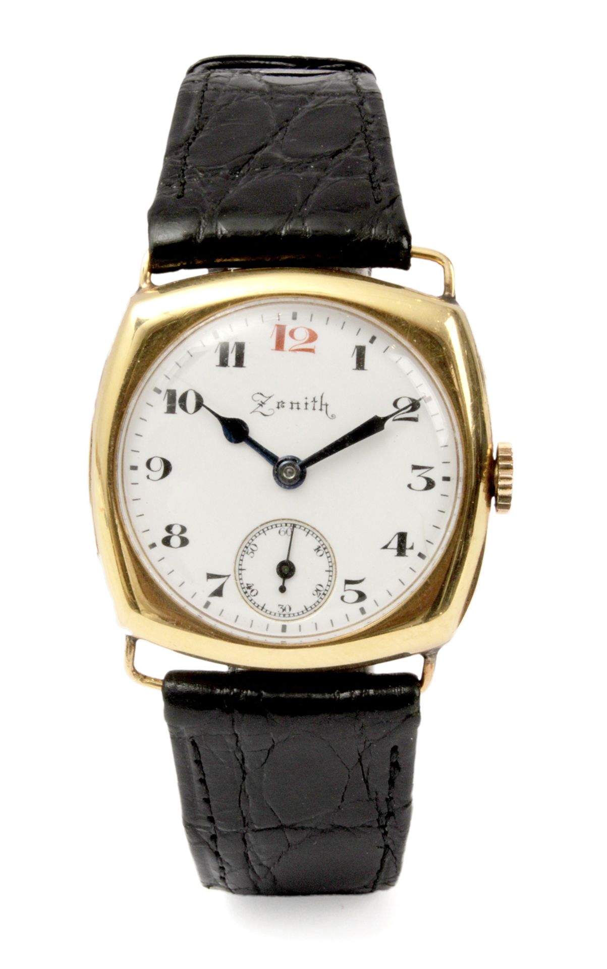 Zenith. Gentlement 18ct. yellow gold wristwatch