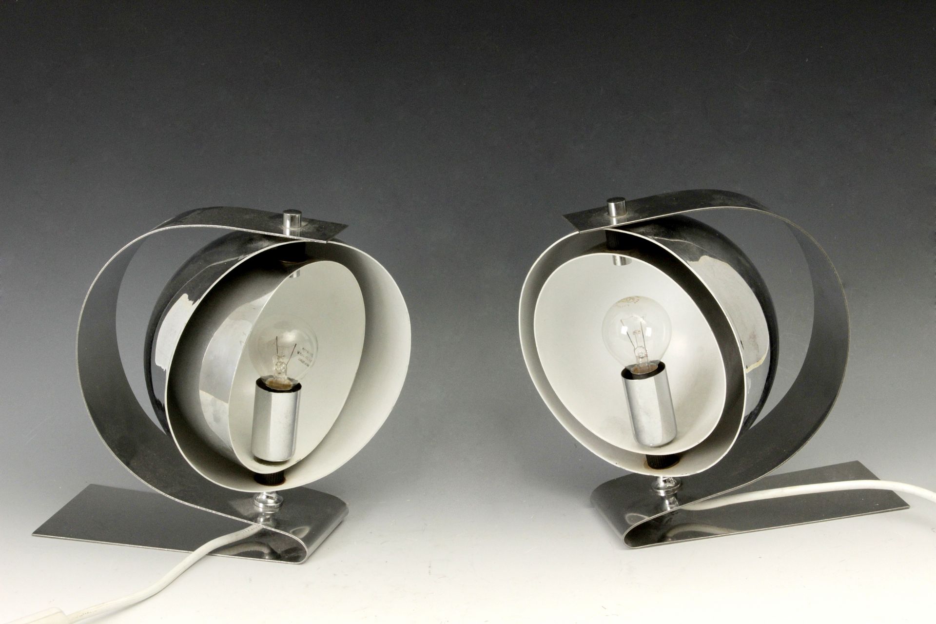 Pair of 'Eclipse' table lamps circa 1930