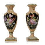 Pair of early 20th century French vases in Sévres porcelain