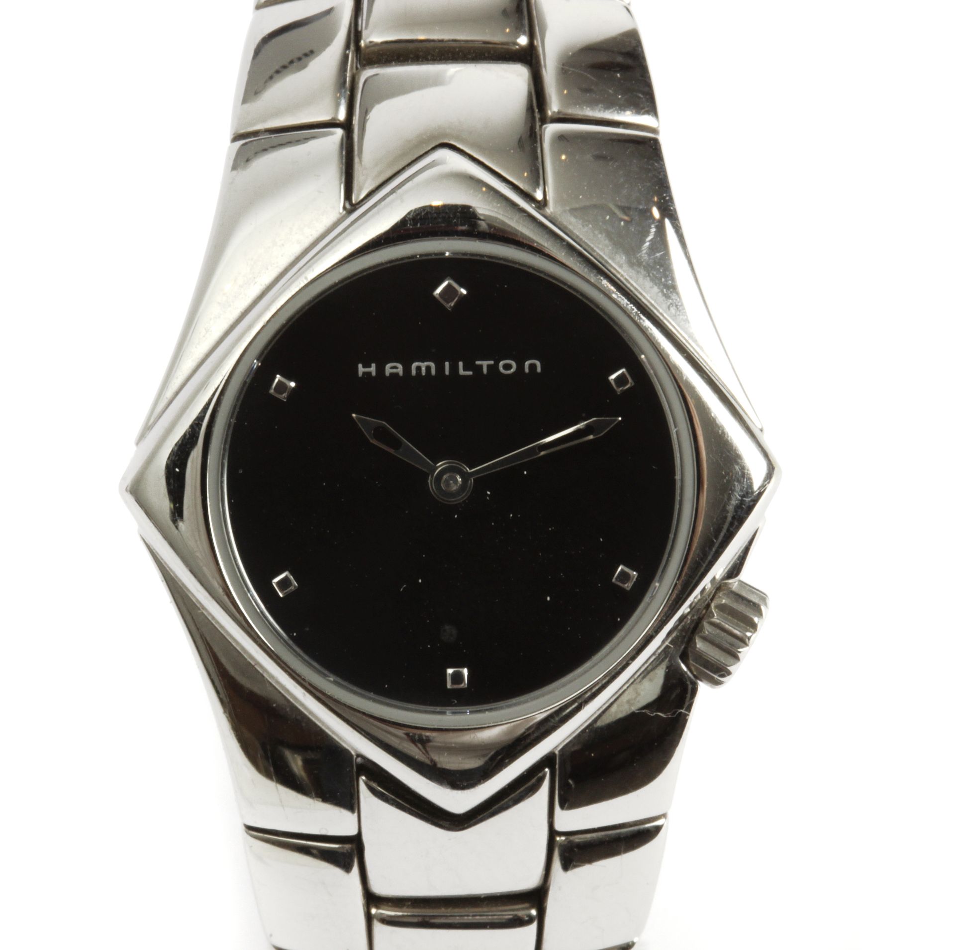 Hamilton. Stainless steel ladies wristwatch - Bild 2 aus 2