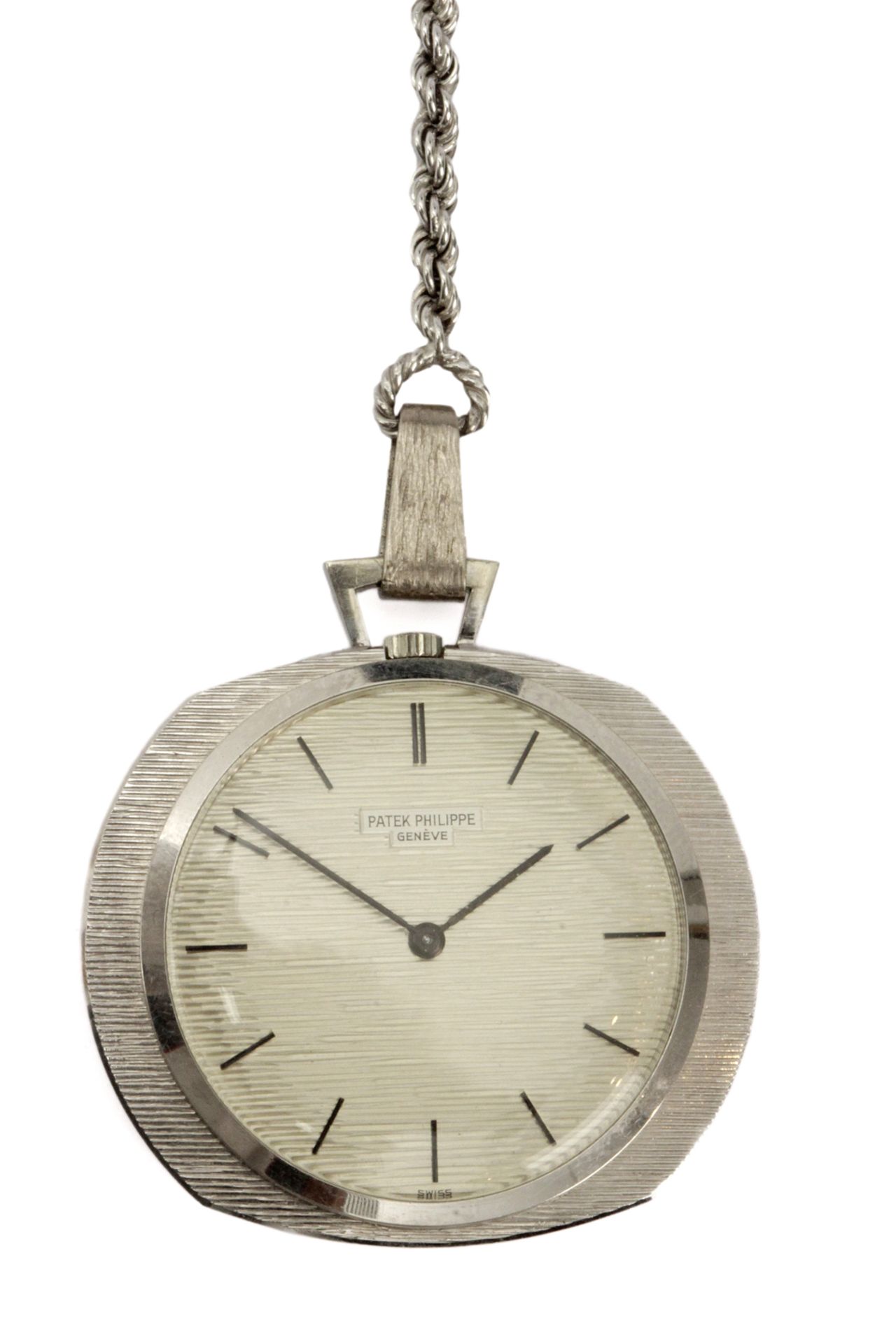 Patek Philippe Ricochet, 1966. An 18 ct. white gold open face pocket watch