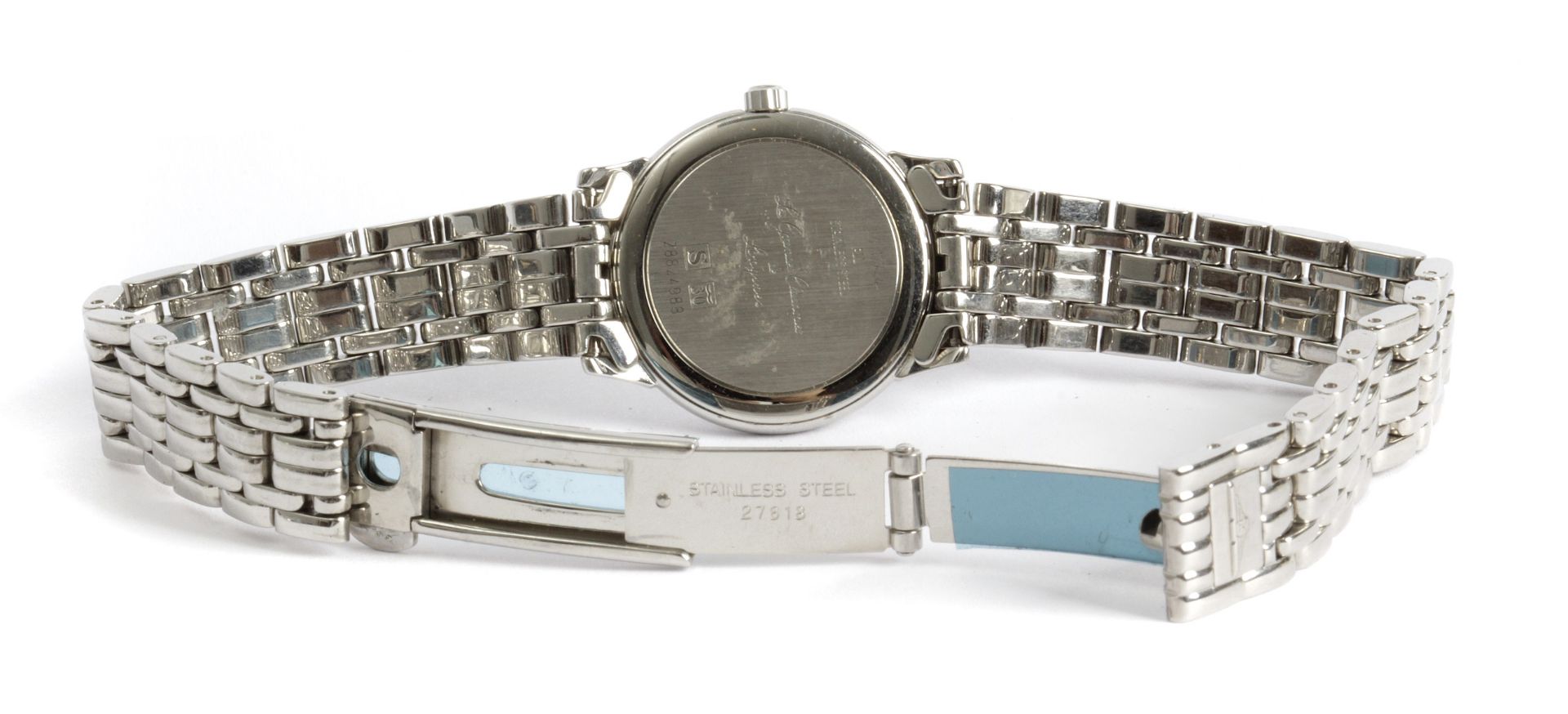 Longines ladies stainless steel wristwatch - Image 3 of 3