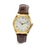 Hamilton automatic wristwatch for gentlemen with a gold plated case