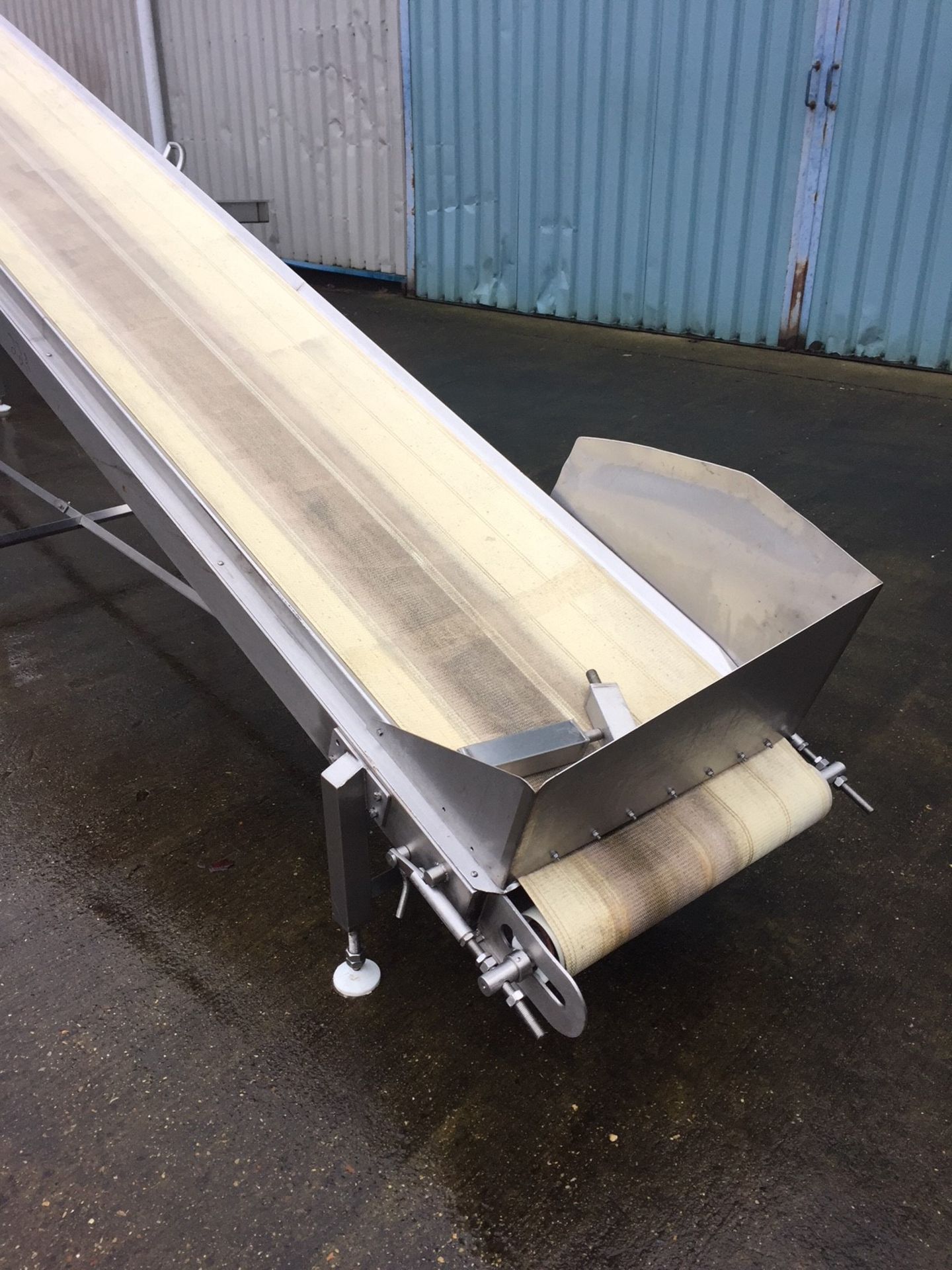 Stainless Steel Inclined Conveyor - Image 2 of 2