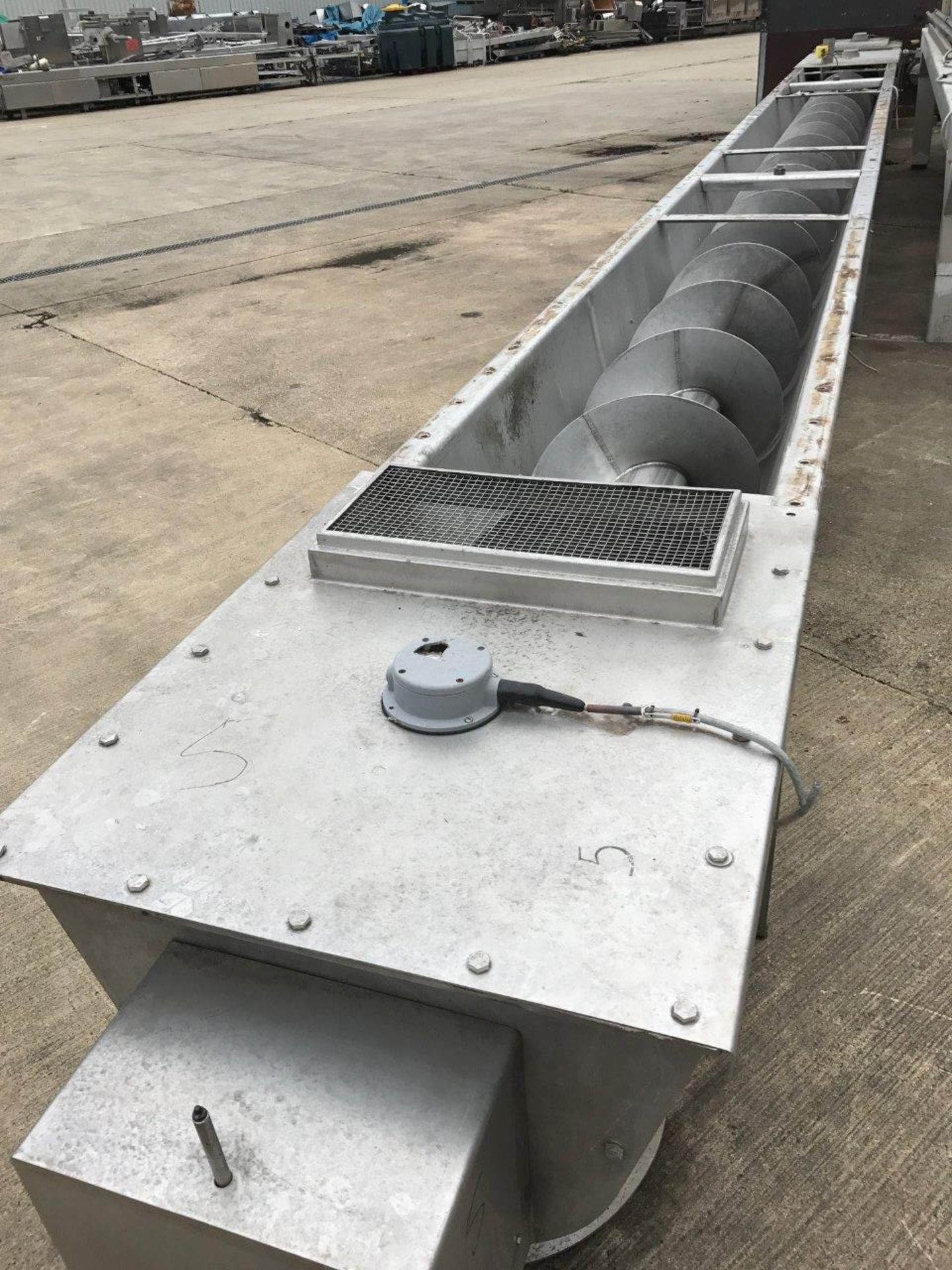 Screw Auger Discharge Conveyor