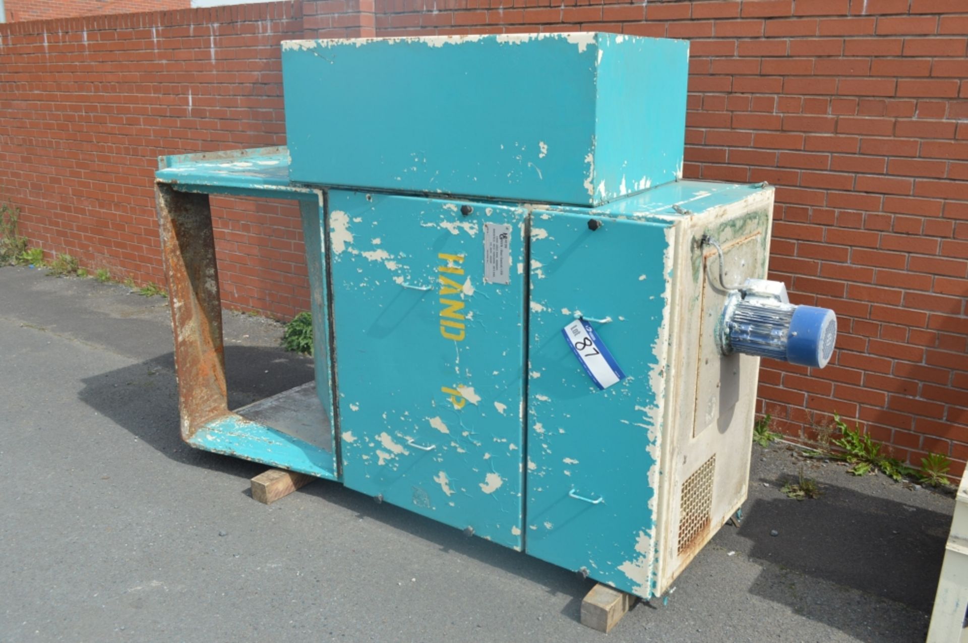 Heaton Green Sack Tip Dust Collection Unit