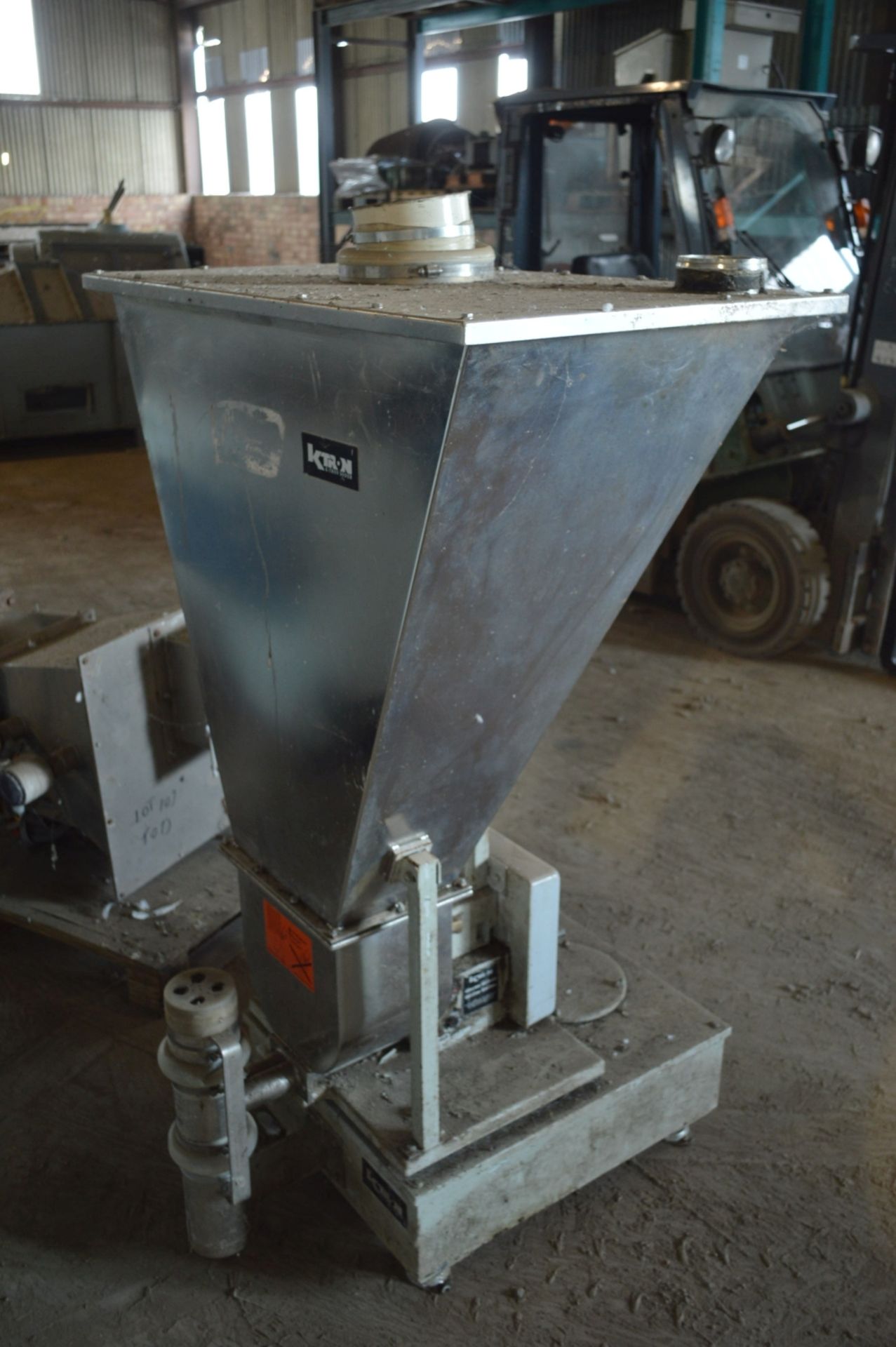 KTRON T-36 Stainless Steel Feeder Unit - Image 2 of 2