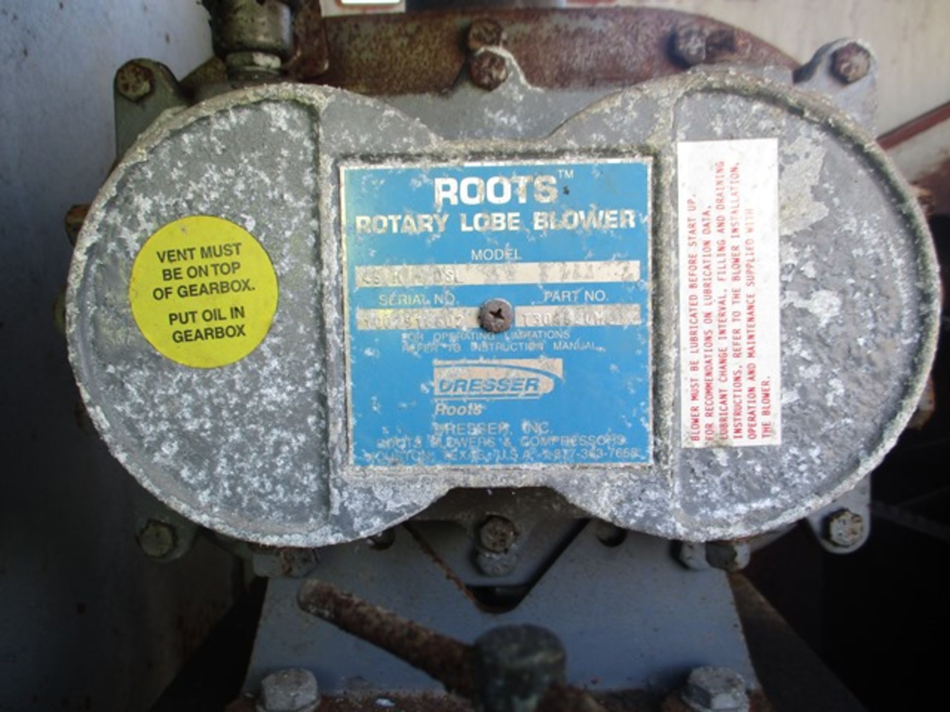 Roots 45H-DSL Roots Rotary Lobe Blower - Image 2 of 2